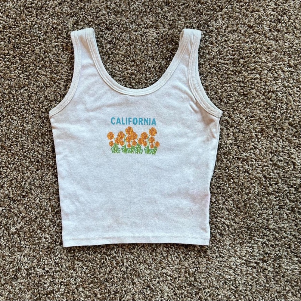 California tank top.